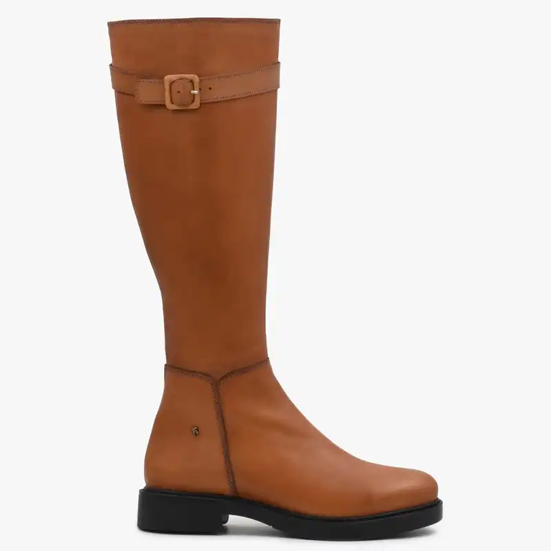 بوت زنانه چرم تهران مدل L2A