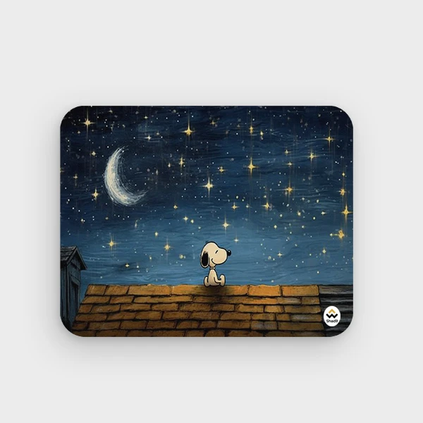 ماوس پد شادیت مدل اسنوپی کد 02 سایز 24*19 سانتیمتر