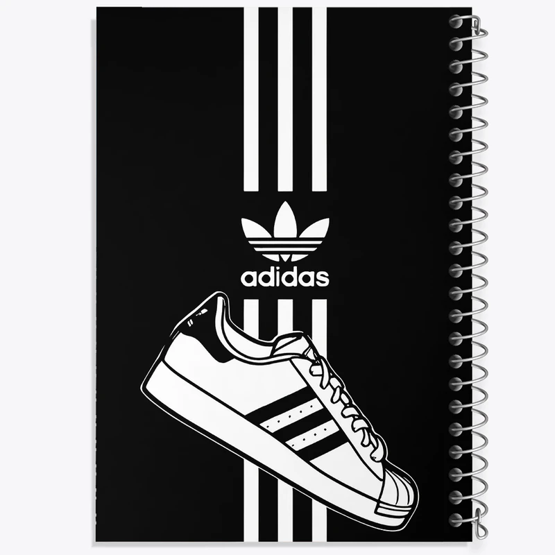 دفتر شطرنجی 50 برگ خندالو طرح آدیداس (Adidas) کد F6934