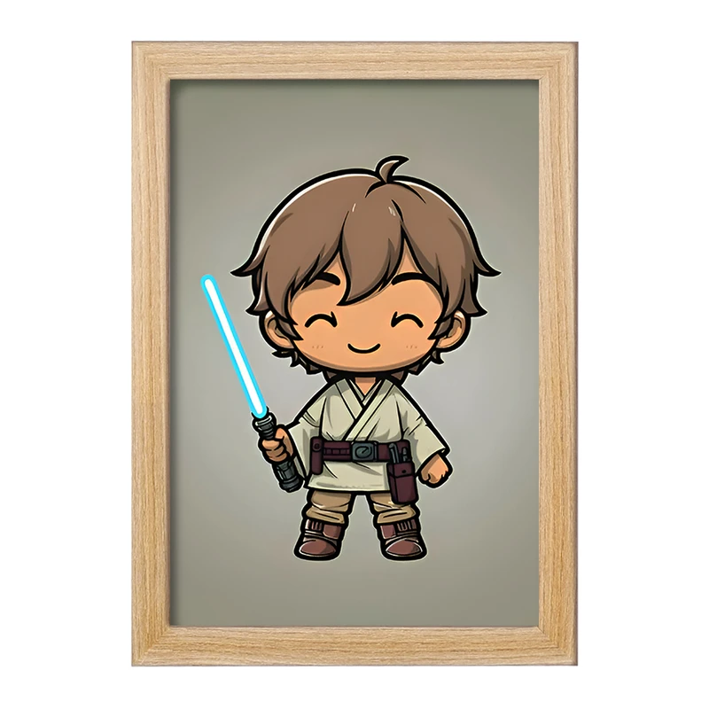 تابلو خندالو مدل جنگ ستارگان کد F9438