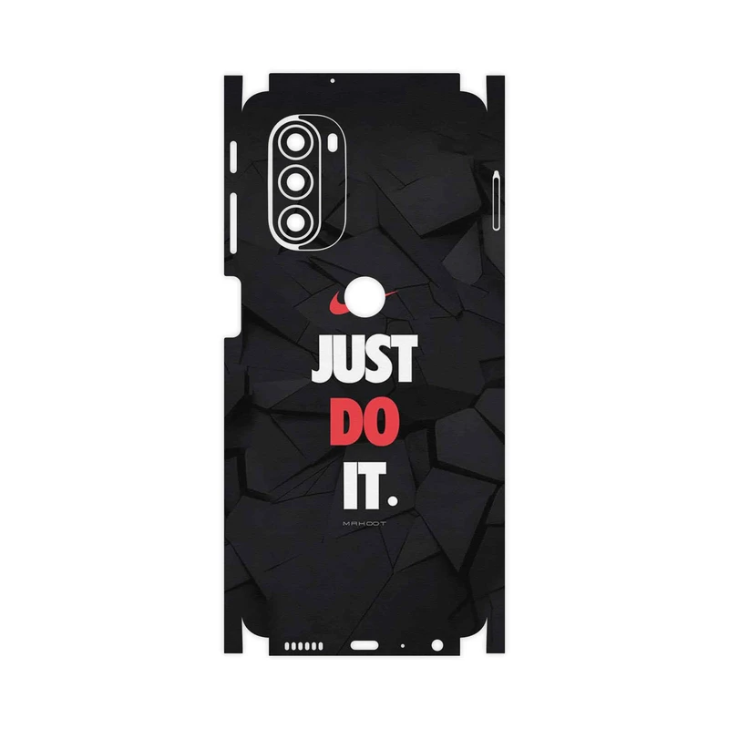 برچسب پوششی ماهوت مدل NIKE_Logo-FullSkin مناسب برای گوشی موبایل موتورولا Moto G51 5G