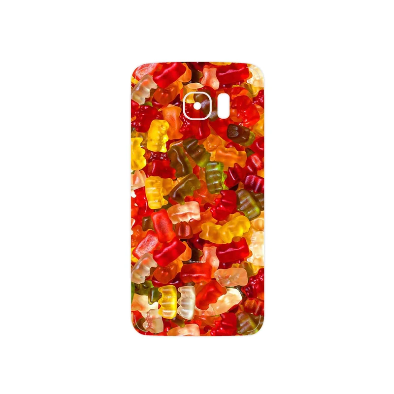 برچسب پوششی ماهوت مدل Gummi candy 1 مناسب برای گوشی موبایل سامسونگ Galaxy S7 Edge