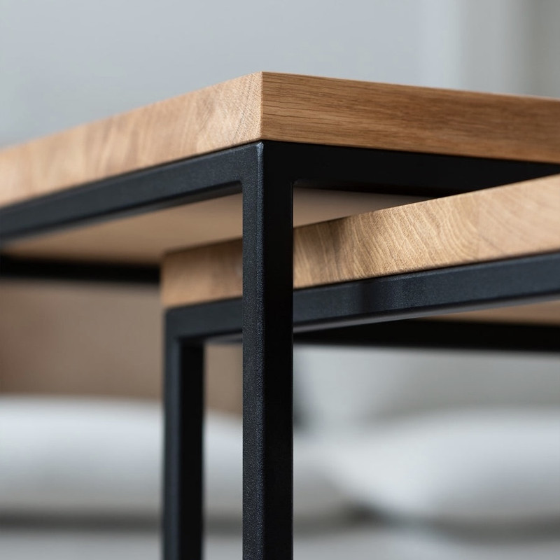 میز جلومبلی مدل AC4586 مجموعه سه عددی