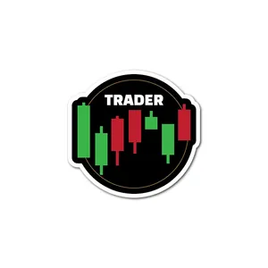 استیکر لپ تاپ و موبایل مدل ترید