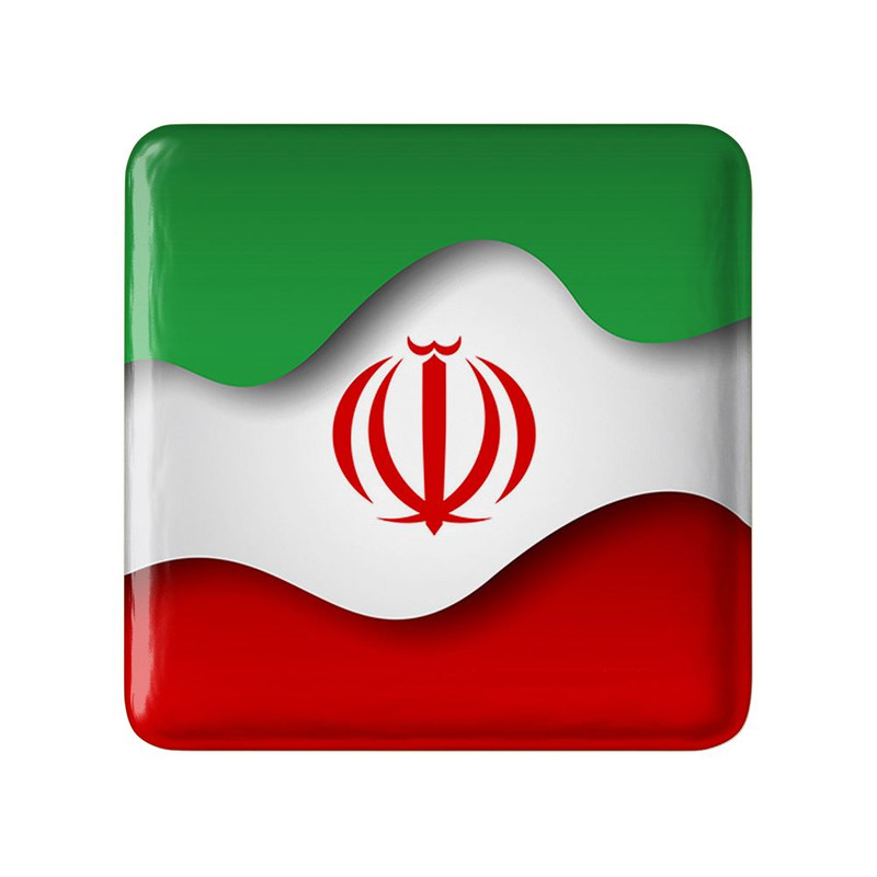 مگنت خندالو مدل پرچم ایران کد 23954