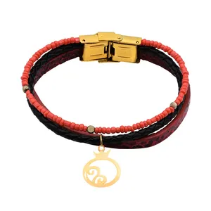 دستبند طلا 18 عیار زنانه الن نار مدل انار کد EN7253133