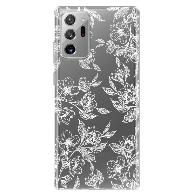 کاور مگافون طرح گل مدل C50-W مناسب برای گوشی موبایل سامسونگ Galaxy Note 20 Ultra         