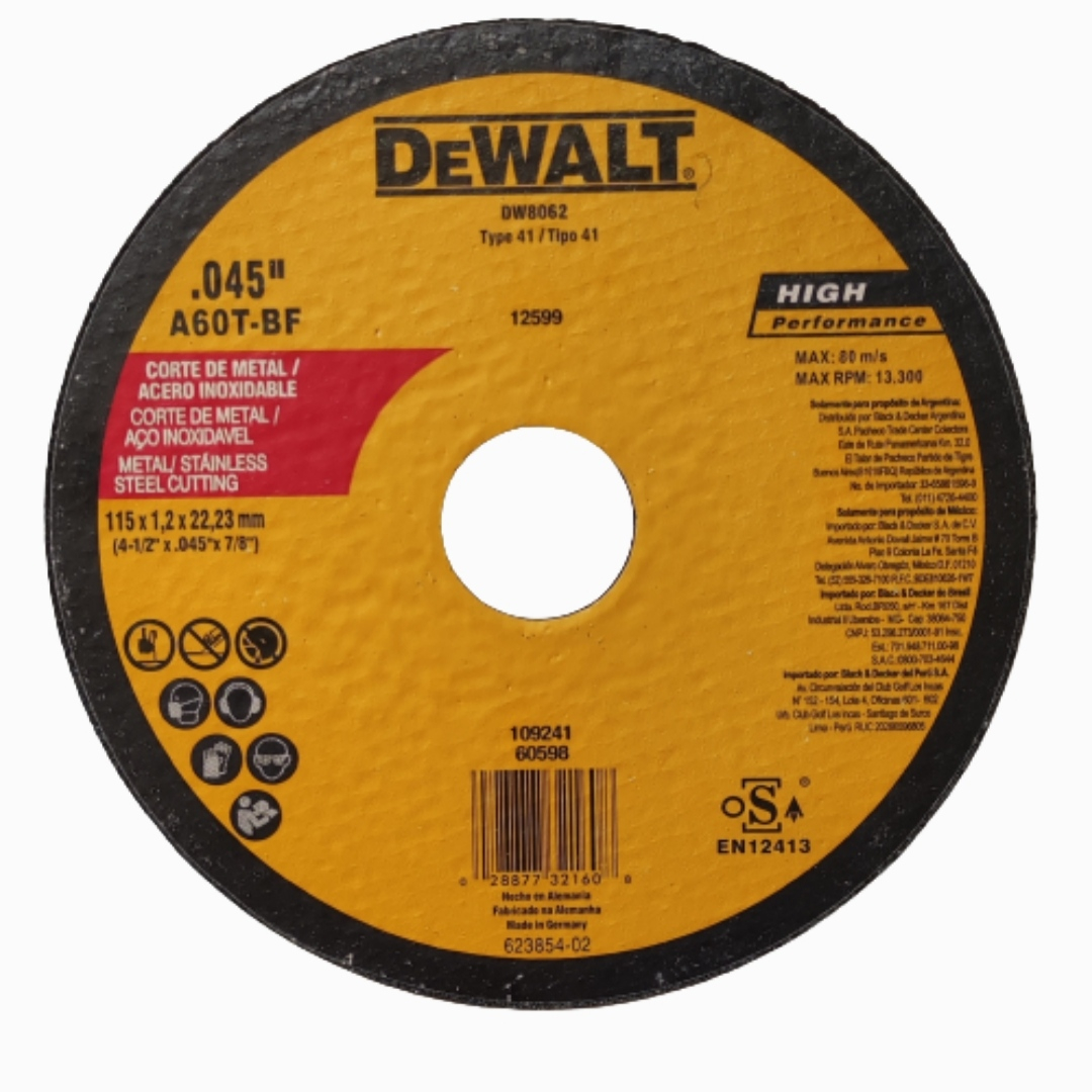 صفحه برش استیل دیوالت مدل DW8062