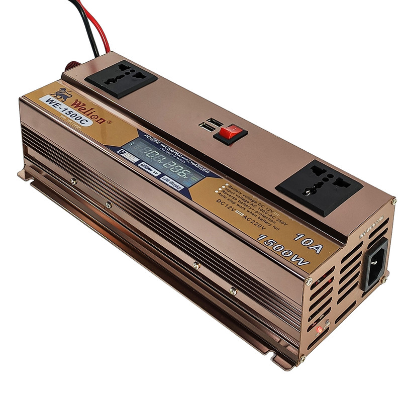 اینورتر شارژر ویلیون مدل WE-1500C ظرفیت 1500 وات