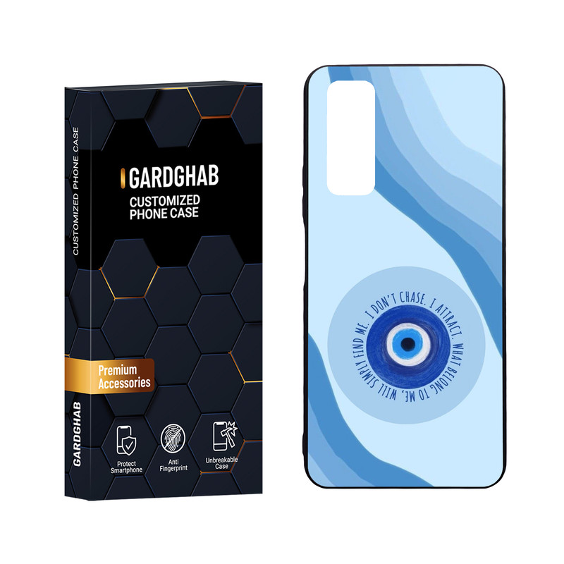  کاور گارد قاب مدل دور ژله ای پشت گلس ساده مناسب برای گوشی موبایل هوآوی Y7a
