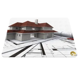 ماوس پد هومرو مدل A5283 طرح معماری