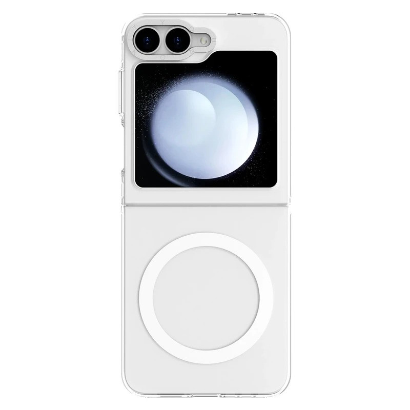   کاور یانگ کیت مدل Crystal Shield Magsafe مناسب برای گوشی موبایل سامسونگ Galaxy Z Flip 7 FE / Z Flip 6