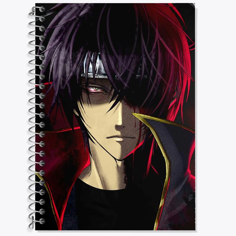 دفتر لغت 50 برگ خندالو مدل گینتوکی انیمه گینتاما کد 12954