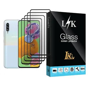 LKG LK Glass MIX004 Screen Protector For Samsung Galaxy A90 5G Pack Of 4