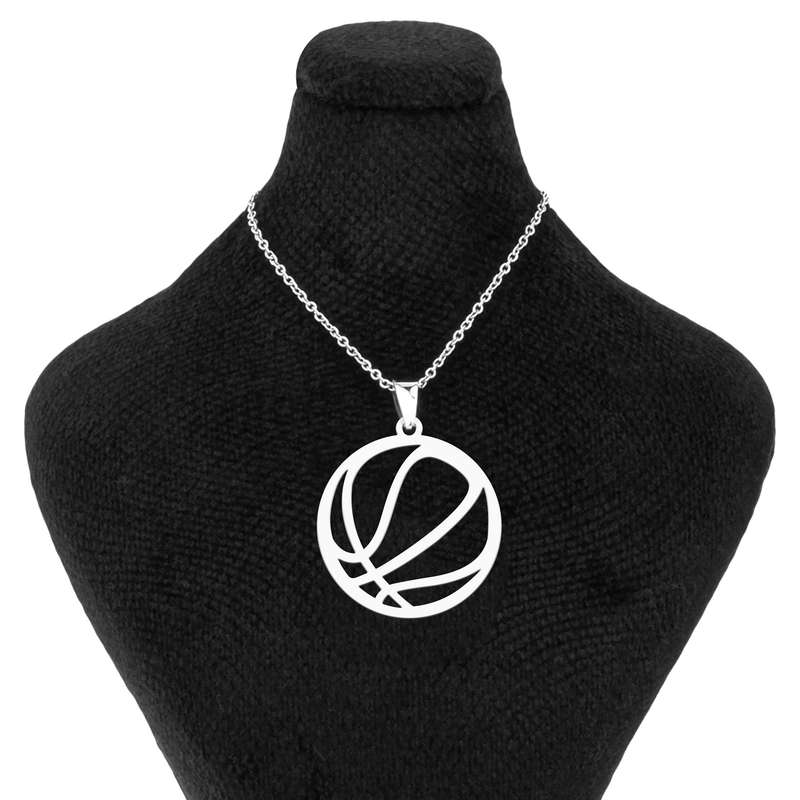 گردنبند گالری پرشین گلد مدل توپ بسکتبال NBA گردنبند گالری پرشین گلد مدل توپ بسکتبال NBA