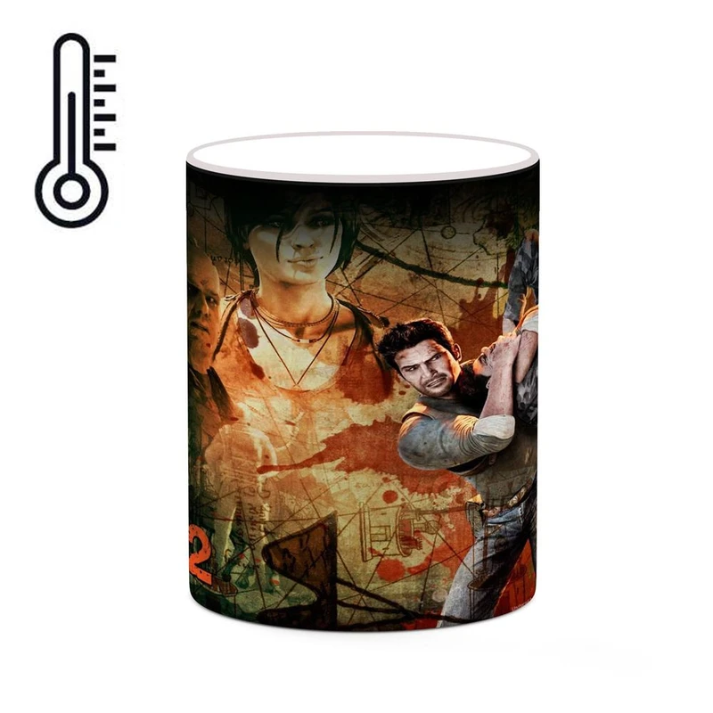 ماگ حرارتی کاکتی مدل بازی آنچارتد Uncharted 2 Among Thieves کد mgh31244