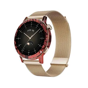 MAHOOT Red-Printed-Circuit-Board Cover Sticker for Huawei Watch GT 3 42mm Smartwatch