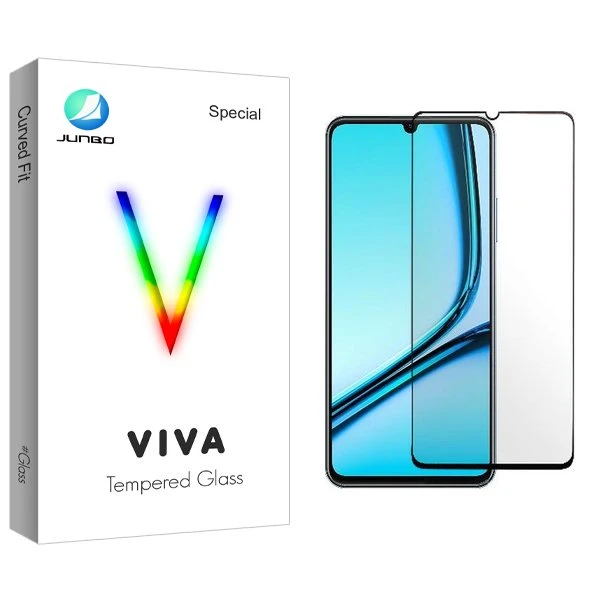 محافظ صفحه نمایش شیشه ای جانبو مدل Viva مناسب برای گوشی موبایل ریلمی Note 50