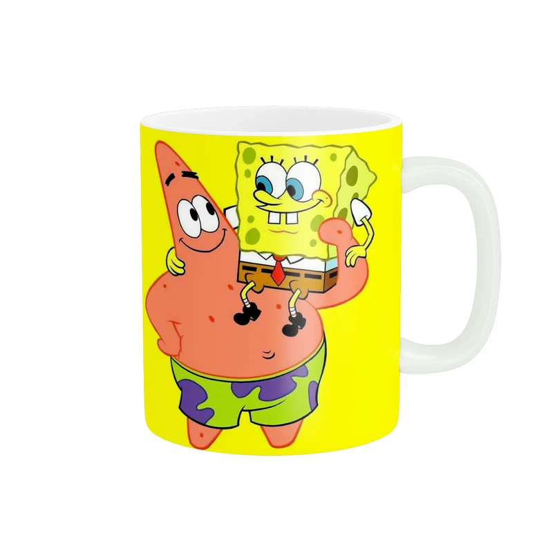 ماگ پاد آفرین طرح باب اسفنجی کد 1978