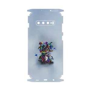 MAHOOT Collage of surreal Portrait of Women 4-FullSkin Cover Sticker for Samsung Galaxy S10 Plus