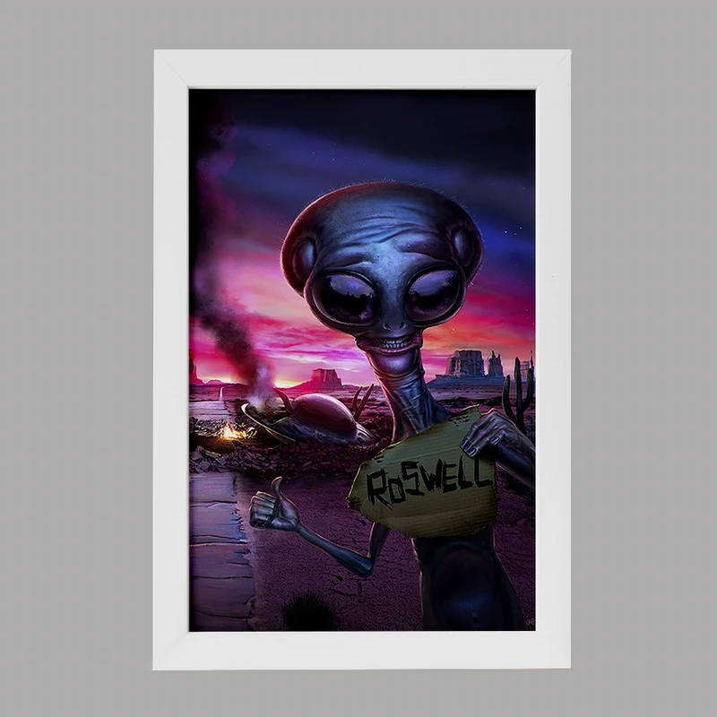 تابلو خندالو مدل آدم فضایی کد F184