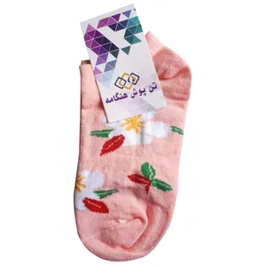 جوراب دخترانه تن پوش هنگامه مدل گل کد Bs01