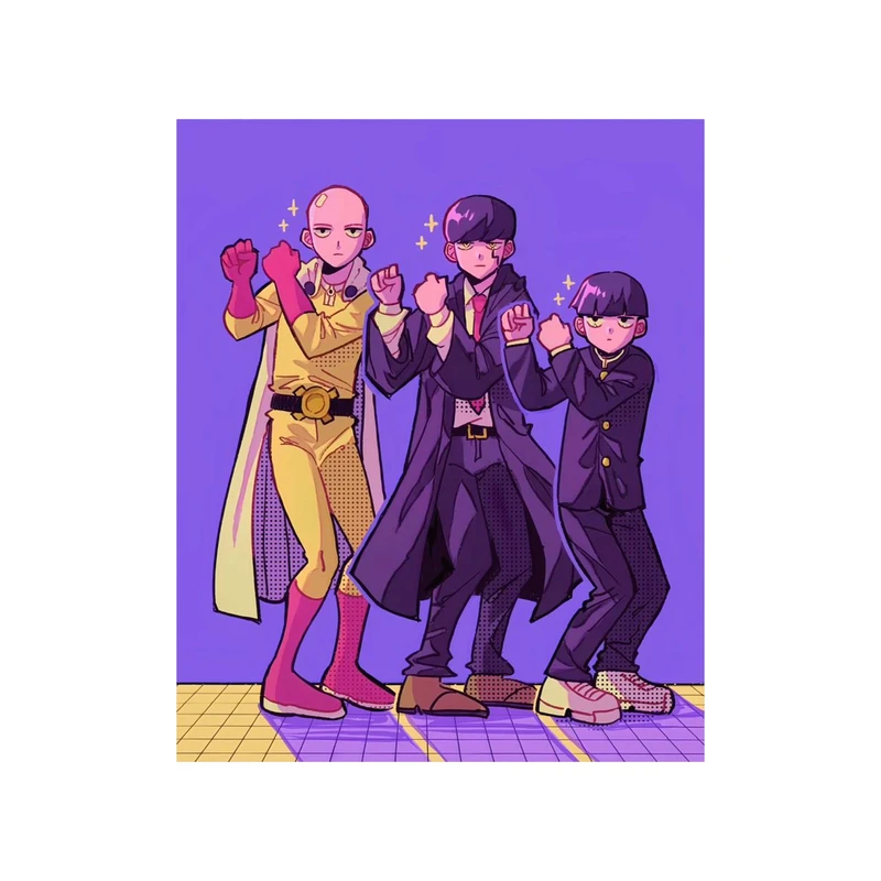 استیکر لپ تاپ و موبایل مدل انیمه طرح ماشل جادو و عضله MASHLE MAGIC AND MUSCLES کد 3617