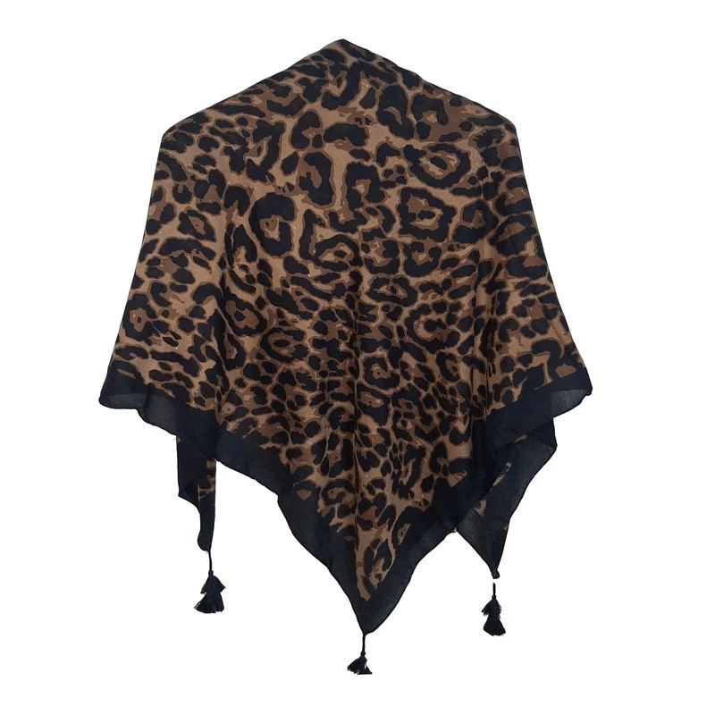 روسری زنانه مدل پلنگی