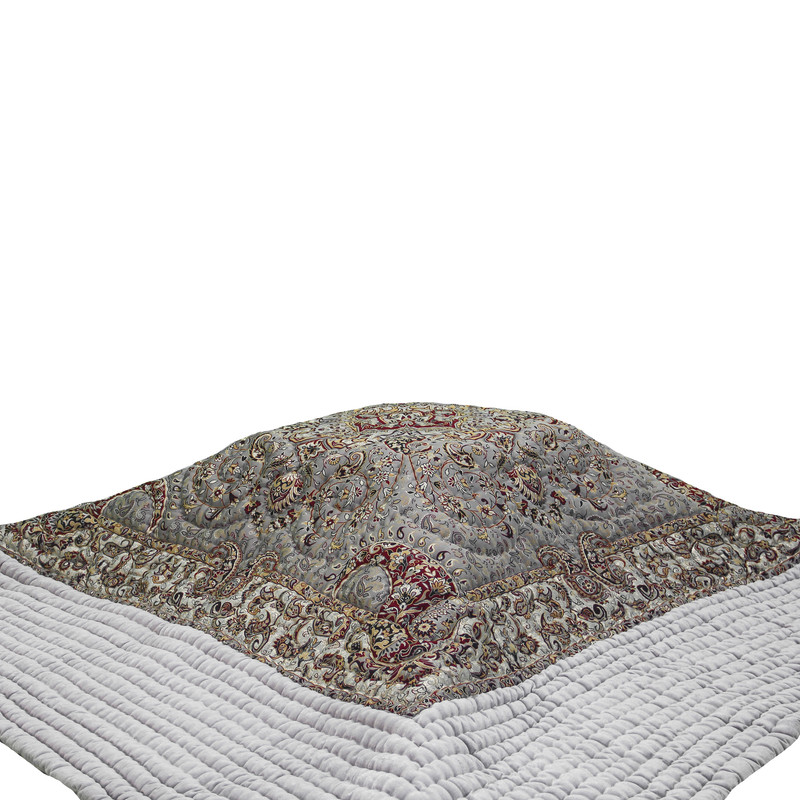 لحاف کرسی مدل ترمه جیران  کد 1501 سایز 300x300 سانتی متر