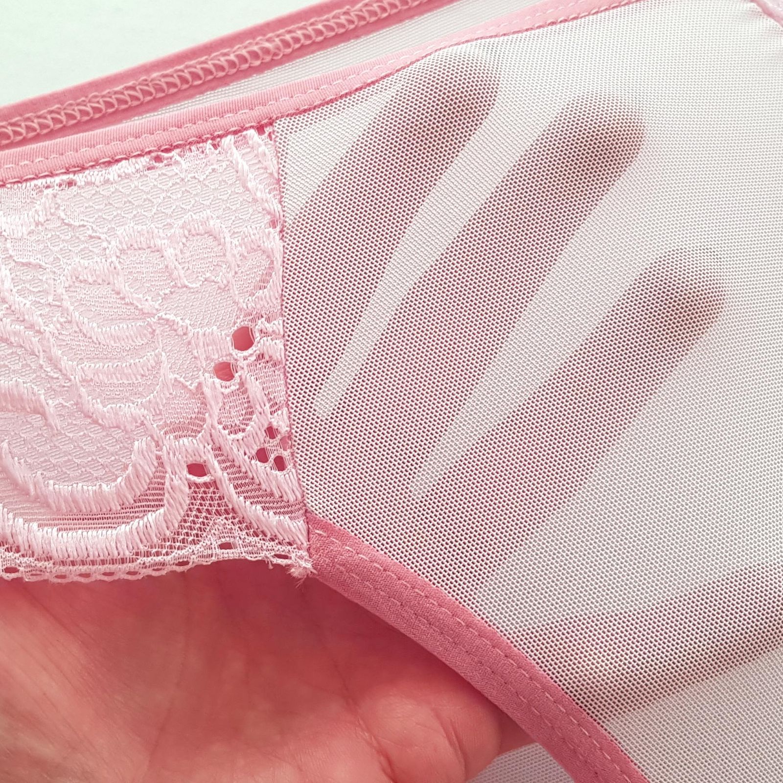 ست شورت و سوتین زنانه ماییلدا مدل فنردار هارنس کد 5165 رنگ صورتی -  - 8