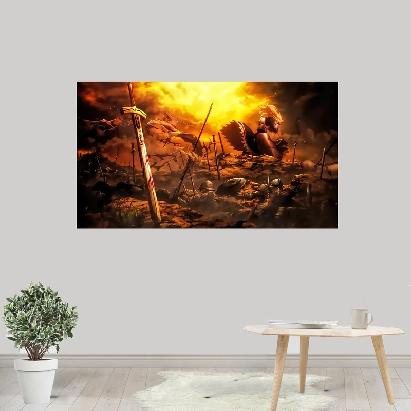 پوستر پارچه ای مدل انیمه کد 147