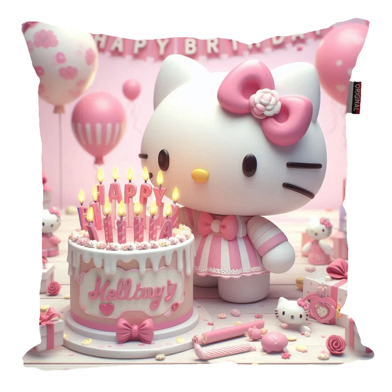 کوسن پاد آفرین مدل کیتی طرح تولد و جشن کد 92