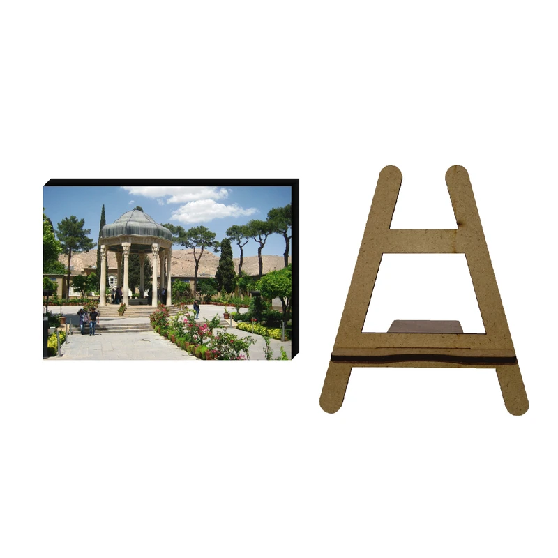 تابلو شاسی مدل حافظیه کد KLMX-HF571 به همراه پایه نگهدارنده