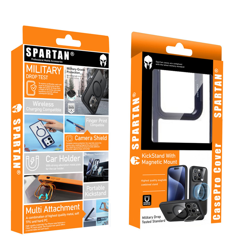کاور اسپارتان مدل Magnetic Strap مناسب برای گوشی موبایل شیائومی Redmi Note 13 Pro 4G به همراه بند