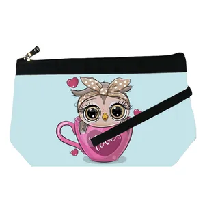 کیف لوازم آرایش زنانه طرح جغد کد 20