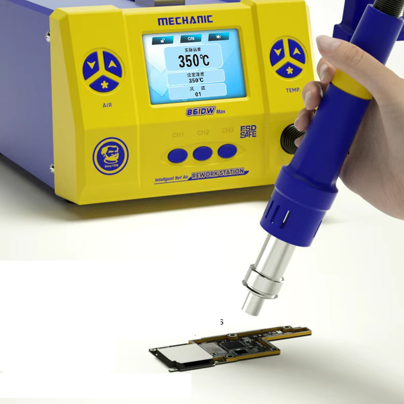 دستگاه هیتر 1000 وات مکانیک مدل 861DW MAX