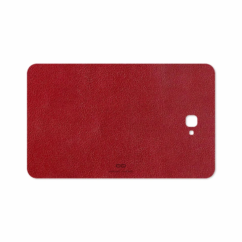 برچسب پوششی ماهوت مدل Red-Leather مناسب برای تبلت سامسونگ Galaxy Tab A 10.1 2016 T585