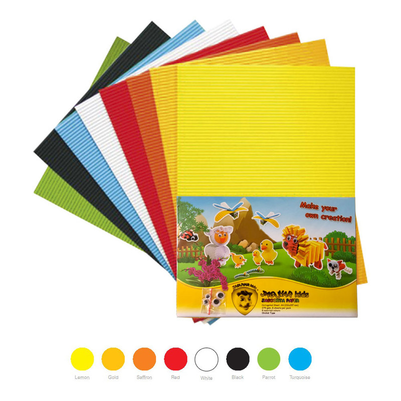 مقوا جگوار کیدز کد Orchid سایز 21x29.7 سانتی متر بسته 8 عددی مقوا جگوار کیدز کد Orchid سایز 21x29.7 سانتی متر بسته 8 عددی