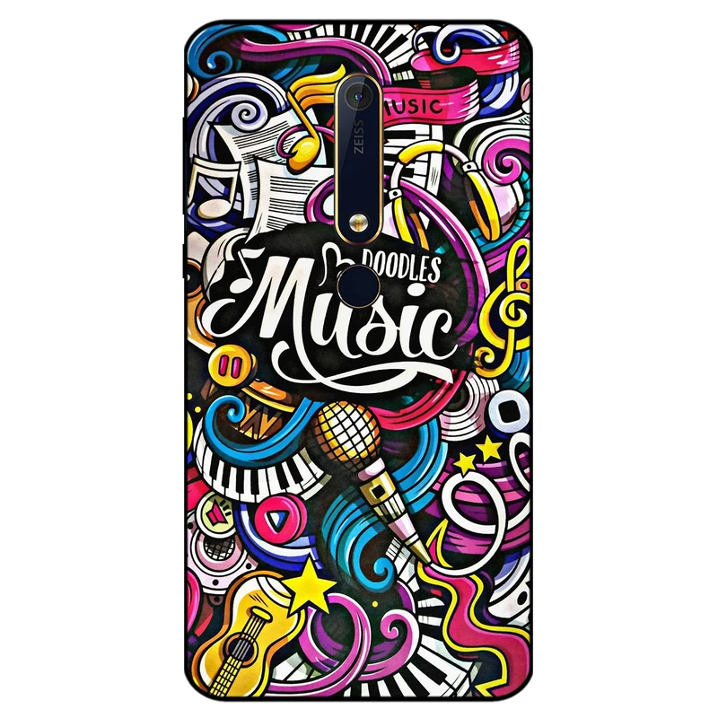 کاور مگافون کد 8241 مناسب برای گوشی موبایل نوکیا 6.1