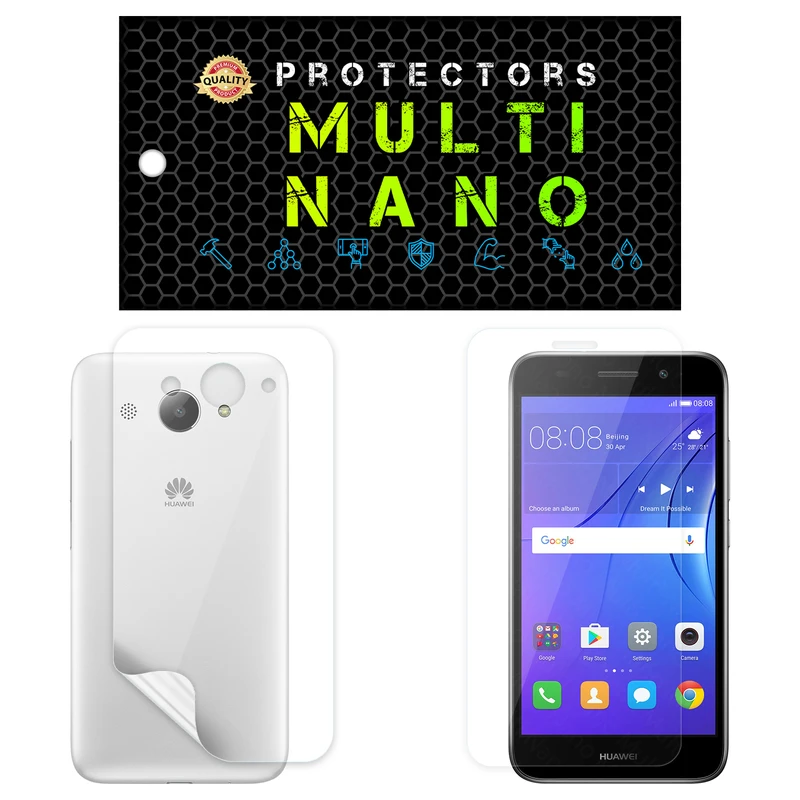 محافظ صفحه نمایش مولتی نانو مدل X-SFT مناسب برای گوشی موبایل هوآوی Y5 Lite 2017 به همراه محافظ پشت