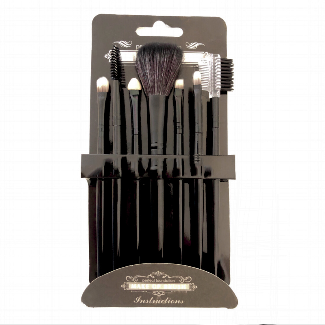 ست برس آرايشي مدل ٠٢٣٢ بسته ٧ عددي