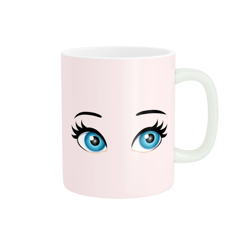 ماگ پاد آفرین طرح چشم و ابرو کد 1864