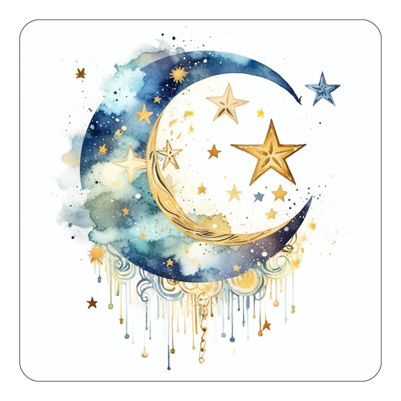 مگنت کاکتی طرح ماه و ستاره مدل mp53974