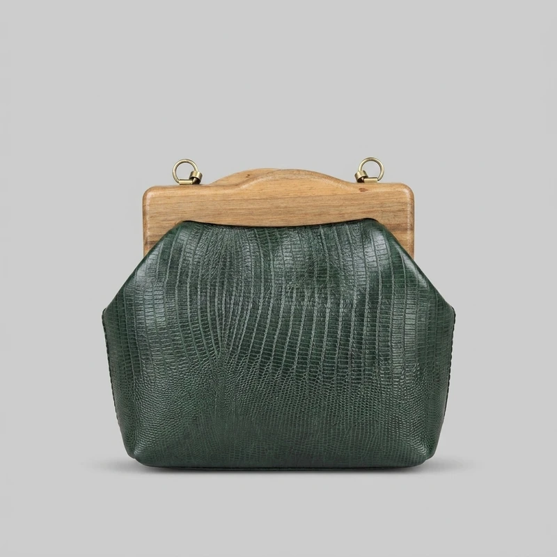 کیف دستی زنانه چرم طبیعی مدل باگت