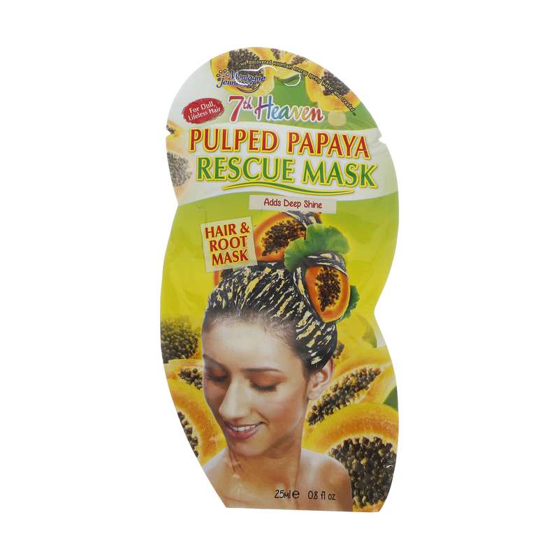 ماسک مو مونته ژنه مدل Papaya حجم 25 میلی لیتر 