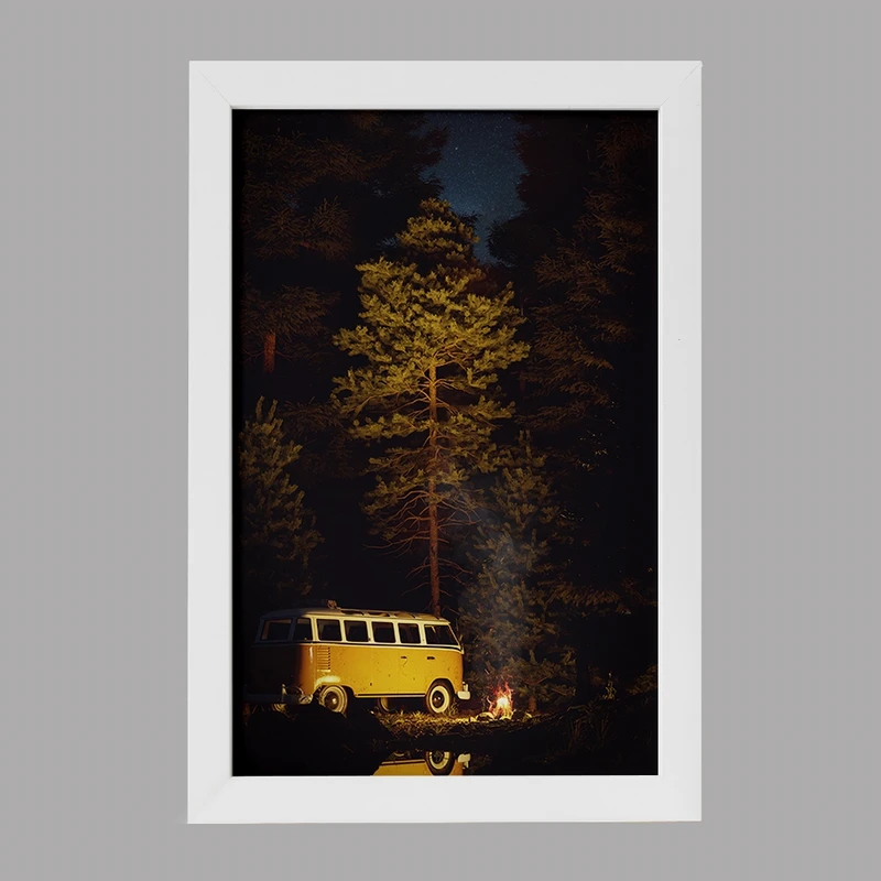 تابلو خندالو مدل کمپینگ (Camping) کد F728