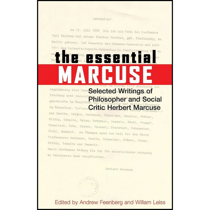 کتاب The Essential Marcuse اثر جمعی از نویسندگان انتشارات Beacon Press
