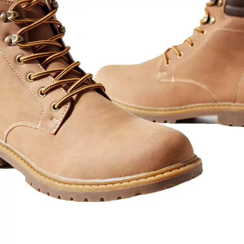 نیم بوت مردانه مکس مدل Plain Lace-Up Ankle