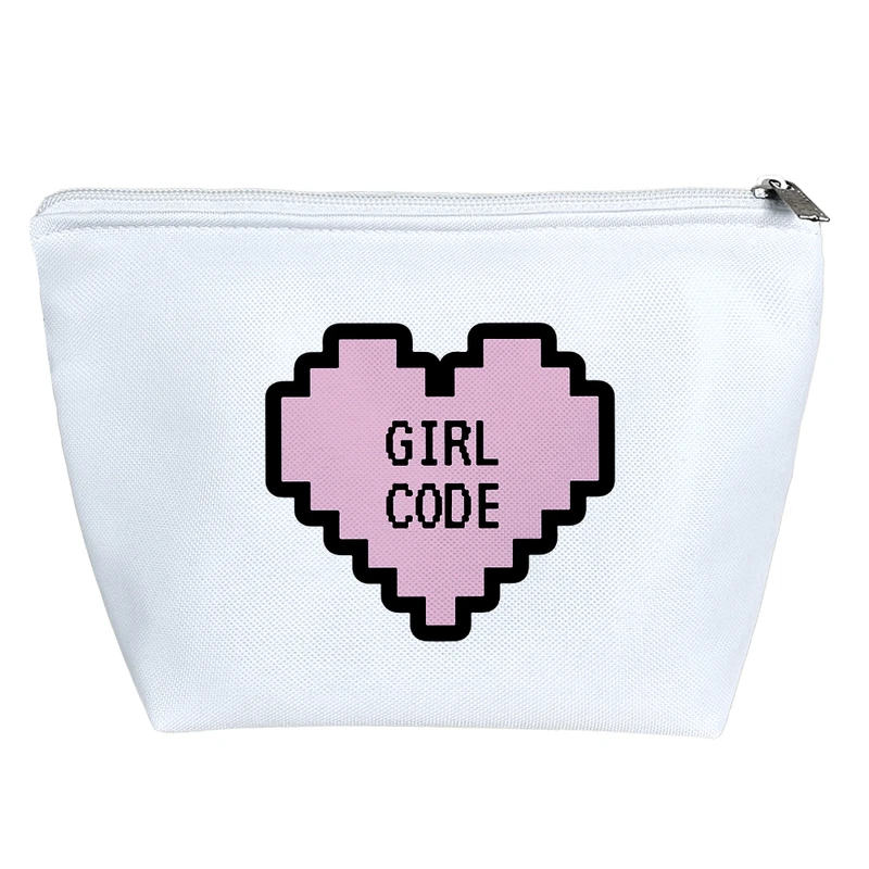 کیف لوازم آرایش دخترانه خندالو مدل قلب کد 7749