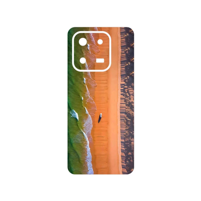 برچسب پوششی ماهوت مدل Beach and Green Sea مناسب برای گوشی موبایل آنر X7d 4G